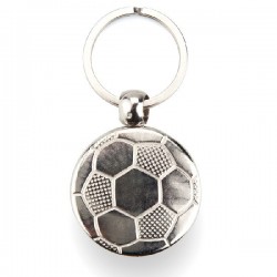 Porte-clé métalique ballon de foot